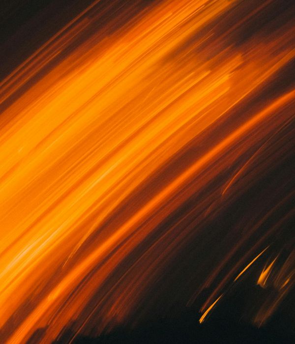 Abstract glowing lines representing inner energy flow